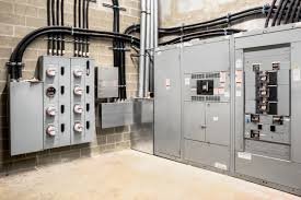 Distribution Panel Assembly with circuit breakers and monitoring systems