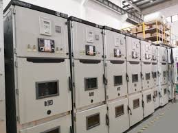 High voltage switchgear assembly for power substations